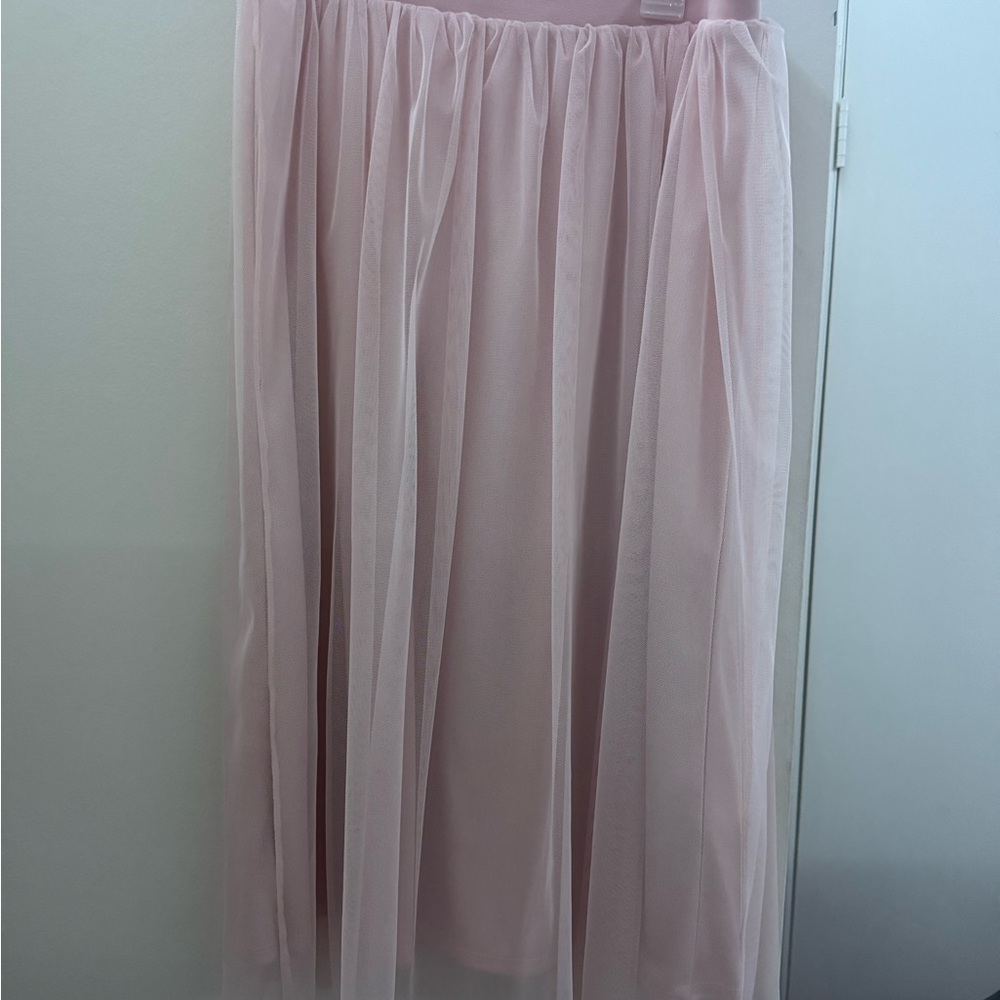 H&M Soft Pink Maxi Skirt